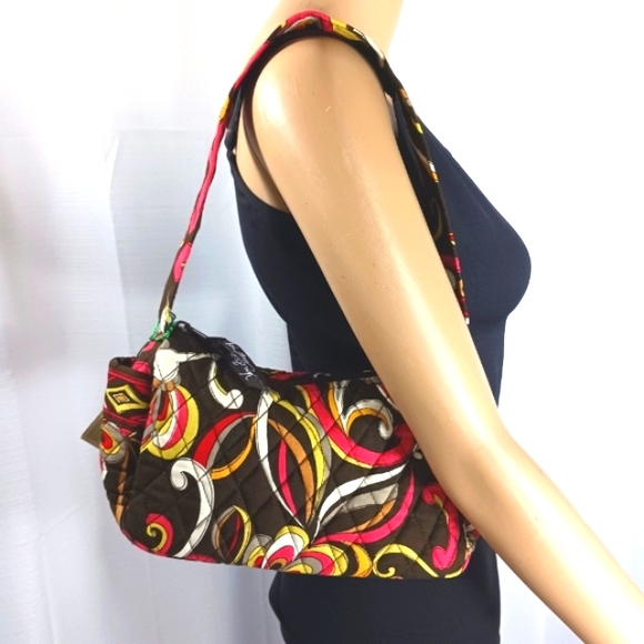 Vera Bradley Handbags - VERA BRADLEY Retired Fall 2008 Quilted Cotton Puccini Maggie Shoulder Bag NWT